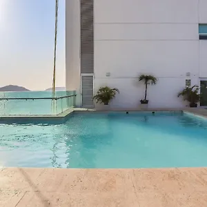 Departamento En Frente Al Mar Y Alberca Comun. Mexico