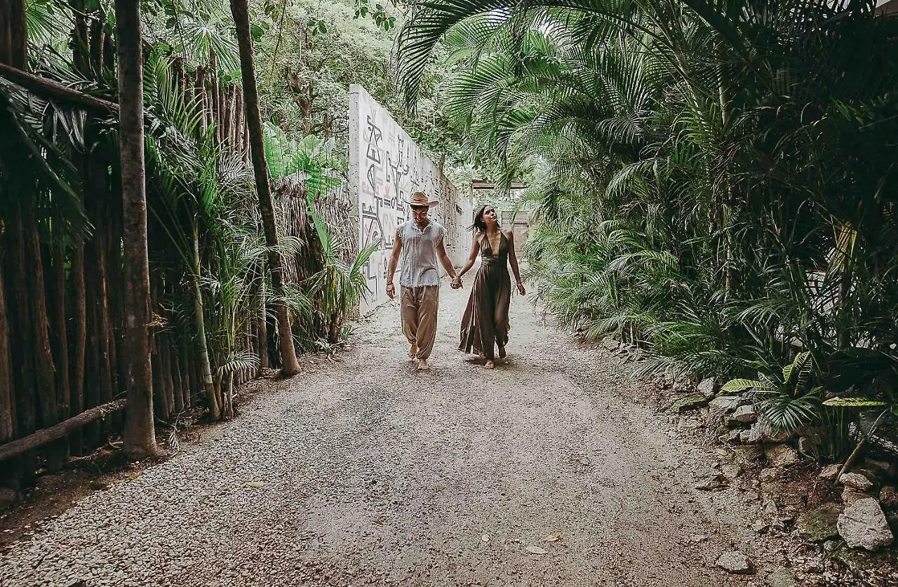 Hotel Sunset House à Tulum Mexique